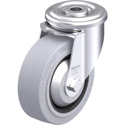 Thumbnail - Blickle 750724 LER-POEV 100R-SG-FA Stahlblech-Lenkrolle Rad-Durchmesser: 100 mm Tragfähigkeit (max.): 150 kg 1 St.