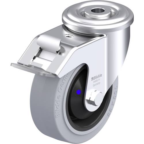 Blickle 945697 LER-POEV 100XKA-FI-SG Stahlblech-Lenkrolle Rad-Durchmesser: 100 mm Tragfähigkeit (max.): 150 kg 1 St.