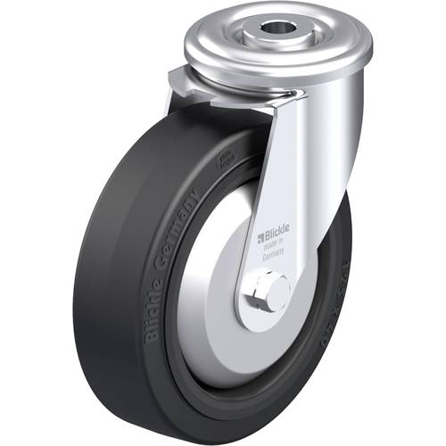 Blickle 941869 LER-POEV 125G-FA Stahlblech-Lenkrolle Rad-Durchmesser: 125 mm Tragfähigkeit (max.): 150 kg 1 St.