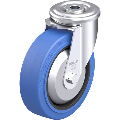 Thumbnail - Blickle 941875 LER-POEV 125G-SB-FA Stahlblech-Lenkrolle Rad-Durchmesser: 125 mm Tragfähigkeit (max.): 150 kg 1 St.