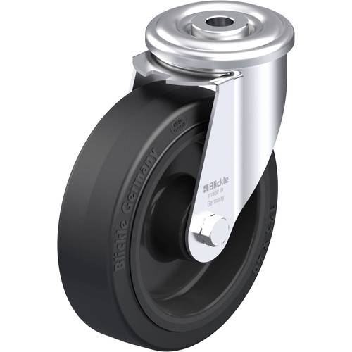 Blickle 653634 LER-POEV 125R Stahlblech-Lenkrolle Rad-Durchmesser: 125 mm Tragfähigkeit (max.): 150 kg 1 St.