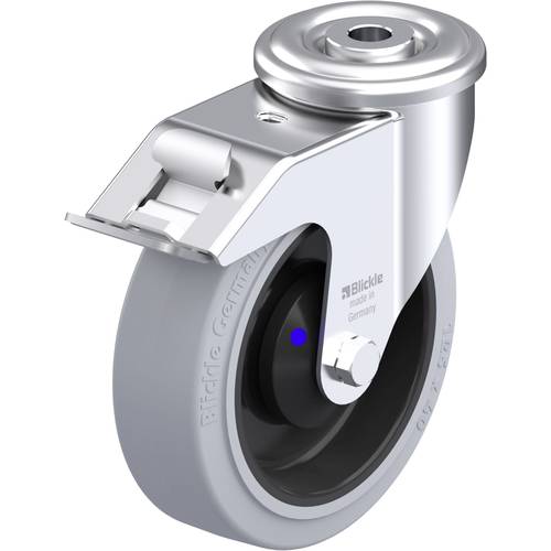 Blickle 945701 LER-POEV 125XKA-FI-SG Stahlblech-Lenkrolle Rad-Durchmesser: 125 mm Tragfähigkeit (max.): 150 kg 1 St.