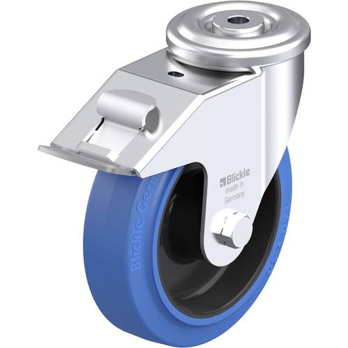 Thumbnail - Blickle 742994 LER-POEV 160R-FI-SB Stahlblech-Lenkrolle Rad-Durchmesser: 160 mm Tragfähigkeit (max.): 300 kg 1 St.