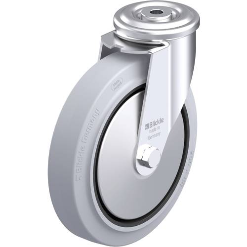 Blickle 941998 LER-POEV 200KA-SG-FA Stahlblech-Lenkrolle Rad-Durchmesser: 200 mm Tragfähigkeit (max.): 300 kg 1 St.