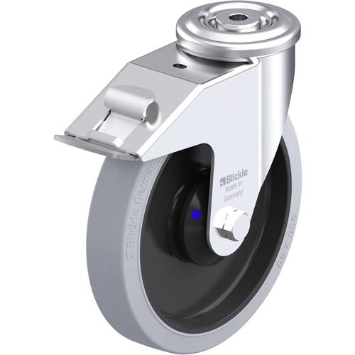 Blickle 960756 LER-POEV 201XKA-FI-SG Stahlblech-Lenkrolle Rad-Durchmesser: 200 mm Tragfähigkeit (max.): 300 kg 1 St.