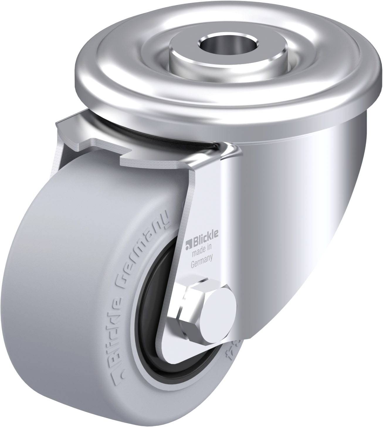 Blickle 947922 LER-POEV 60KF-SG Stahlblech-Lenkrolle Rad-Durchmesser: 60 mm Tragfähigkeit (max.): 120 kg 1 St.