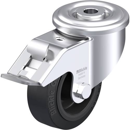 Thumbnail - Blickle 919497 LER-POEV 80G-FI Stahlblech-Lenkrolle Rad-Durchmesser: 80 mm Tragfähigkeit (max.): 140 kg 1 St.