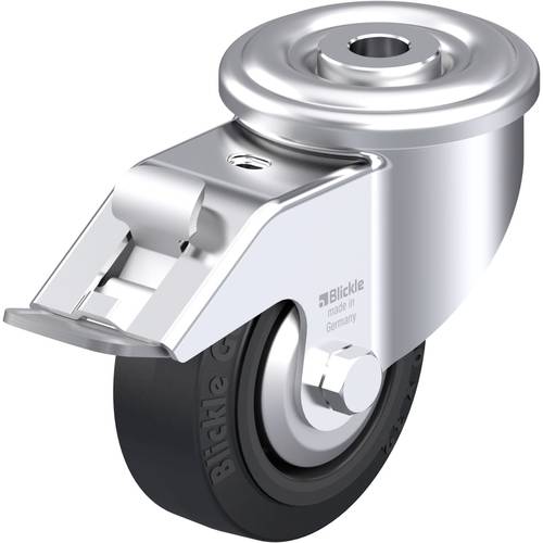 Blickle 942056 LER-POEV 80G-FI-FA Stahlblech-Lenkrolle Rad-Durchmesser: 80 mm Tragfähigkeit (max.): 140 kg 1 St.