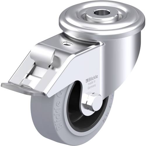 Thumbnail - Blickle 942059 LER-POEV 80G-FI-SG Stahlblech-Lenkrolle Rad-Durchmesser: 80 mm Tragfähigkeit (max.): 140 kg 1 St.