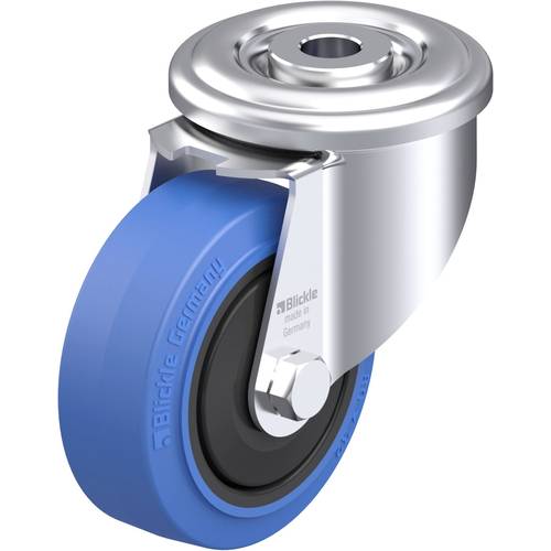 Blickle 909124 LER-POEV 80KF-SB Stahlblech-Lenkrolle Rad-Durchmesser: 80 mm Tragfähigkeit (max.): 140 kg 1 St.