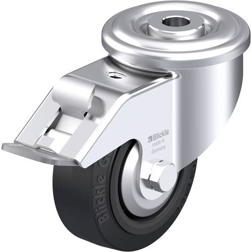 Blickle 942071 LER-POEV 80R-FI-FA Stahlblech-Lenkrolle Rad-Durchmesser: 80 mm Tragfähigkeit (max.): 140 kg 1 St.