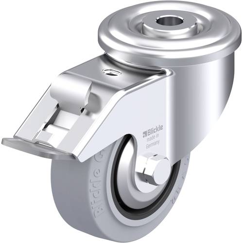 Blickle 755821 LER-POEV 80R-FI-SG-FA Stahlblech-Lenkrolle Rad-Durchmesser: 80 mm Tragfähigkeit (max.): 140 kg 1 St.