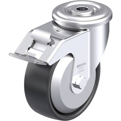 Blickle 625947 LER-PP 100G-FI-FA Stahlblech-Lenkrolle Rad-Durchmesser: 100 mm Tragfähigkeit (max.): 150 kg 1 St.