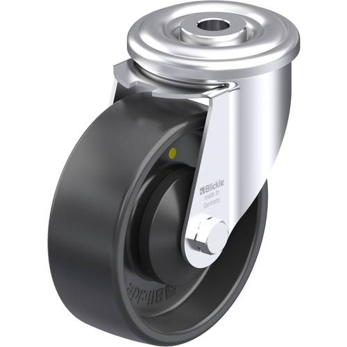 Blickle 953158 LER-PP 100KA-EL Stahlblech-Lenkrolle Rad-Durchmesser: 100 mm Tragfähigkeit (max.): 150 kg 1 St.