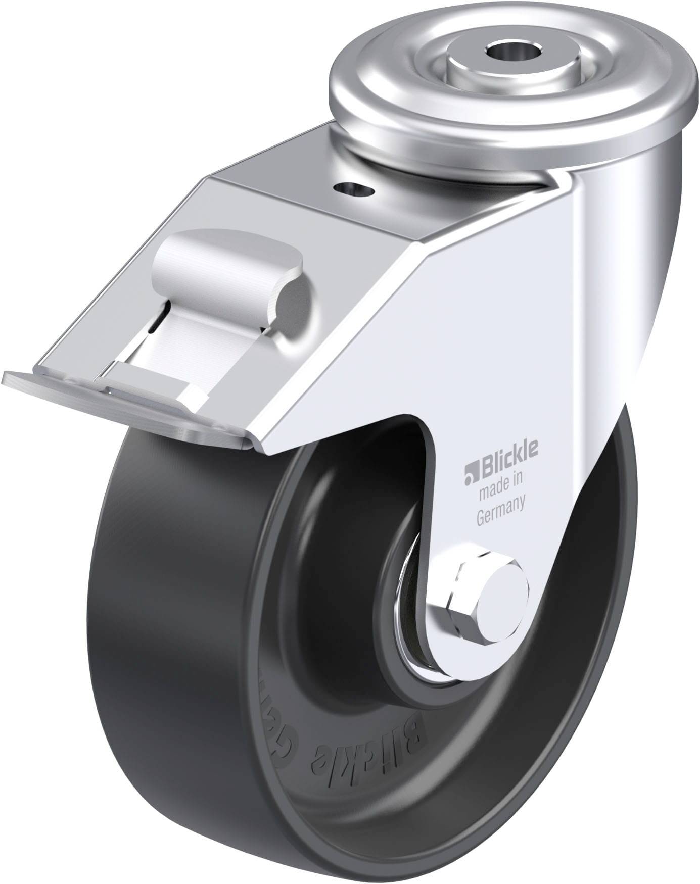 Blickle 952290 LER-PP 150K-FI Stahlblech-Lenkrolle Rad-Durchmesser: 150 mm Tragfähigkeit (max.): 300 kg 1 St.