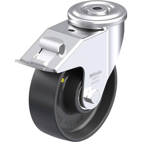 Thumbnail - Blickle 951788 LER-PP 150K-FI-EL Stahlblech-Lenkrolle Rad-Durchmesser: 150 mm Tragfähigkeit (max.): 300 kg 1 St.