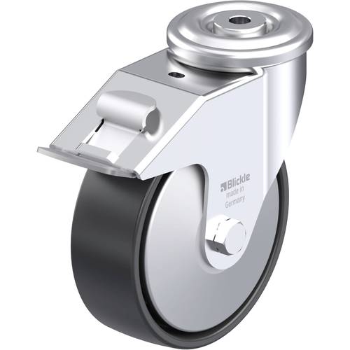 Blickle 951789 LER-PP 150K-FI-EL-FA Stahlblech-Lenkrolle Rad-Durchmesser: 150 mm Tragfähigkeit (max.): 300 kg 1 St.