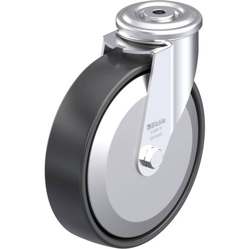 Blickle 740331 LER-PP 200G-FA Stahlblech-Lenkrolle Rad-Durchmesser: 200 mm Tragfähigkeit (max.): 300 kg 1 St.