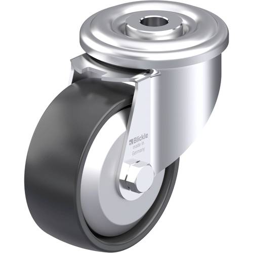 Blickle 640219 LER-PP 80G-FA Stahlblech-Lenkrolle Rad-Durchmesser: 80 mm Tragfähigkeit (max.): 120 kg 1 St.