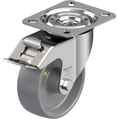 Blickle 662460 LEX-PO 100G-FI-ELS Edelstahl-Lenkrolle Rad-Durchmesser: 100 mm Tragfähigkeit (max.): 150 kg 1 St.