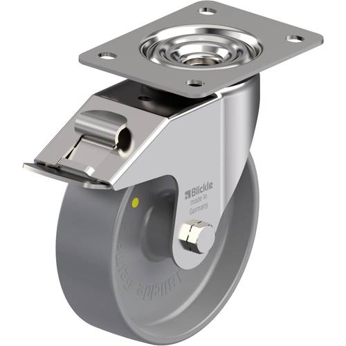 Thumbnail - Blickle 945712 LEX-PO 160G-FI-ELS Edelstahl-Lenkrolle Rad-Durchmesser: 160 mm Tragfähigkeit (max.): 300 kg 1 St.