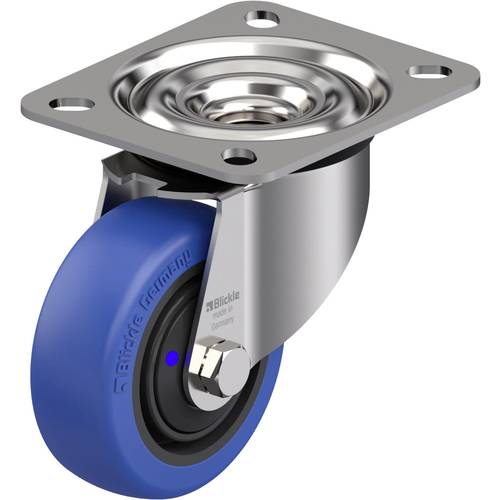 Blickle 905290 LEX-POBS 80XKF Edelstahl-Lenkrolle Rad-Durchmesser: 80 mm Tragfähigkeit (max.): 140 kg 1 St.