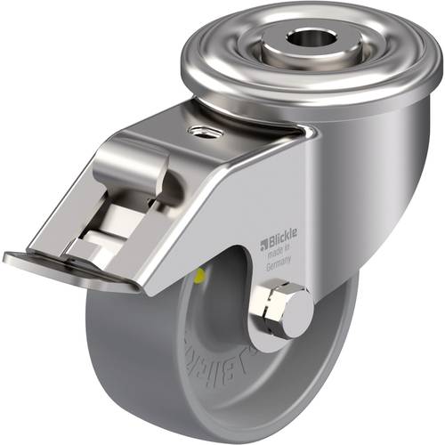 Blickle 945722 LEXR-PO 80G-FI-ELS Edelstahl-Lenkrolle Rad-Durchmesser: 80 mm Tragfähigkeit (max.): 150 kg 1 St.