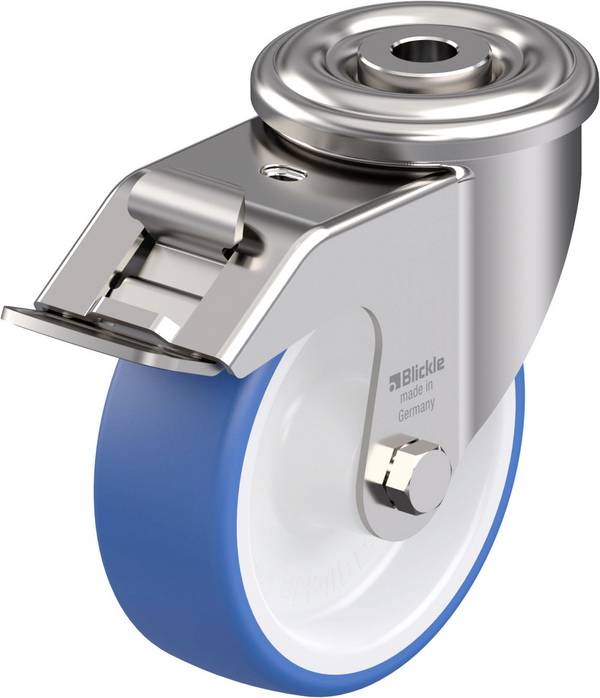 Blickle 942115 LEXR-POTHS 100G-FI Edelstahl-Lenkrolle Rad-Durchmesser: 100 mm Tragfähigkeit (max.): 150 kg 1 St.