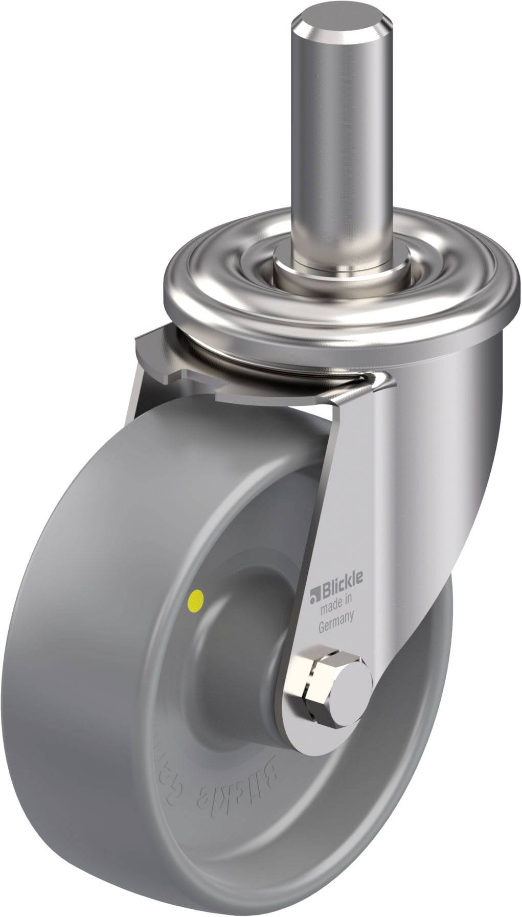 Blickle 901366 LEXZ-PO 100G-ELS Edelstahl-Lenkrolle Rad-Durchmesser: 100 mm Tragfähigkeit (max.): 150 kg 1 St.