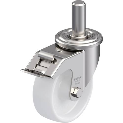 Blickle 584342 LEXZ-PO 100G-FI Edelstahl-Lenkrolle Rad-Durchmesser: 100 mm Tragfähigkeit (max.): 150 kg 1 St.