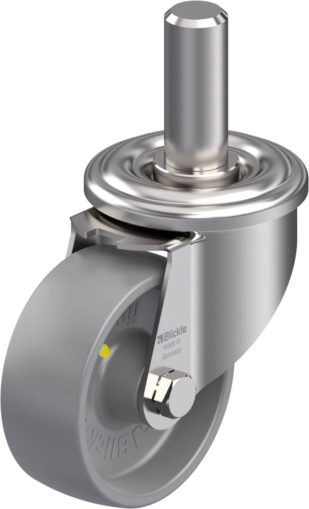 Blickle 945733 LEXZ-PO 80G-ELS Edelstahl-Lenkrolle Rad-Durchmesser: 80 mm Tragfähigkeit (max.): 150 kg 1 St.