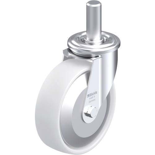 Blickle 672741 LEZ-PO 125G-FA Stahlblech-Lenkrolle Rad-Durchmesser: 125 mm Tragfähigkeit (max.): 150 kg 1 St.