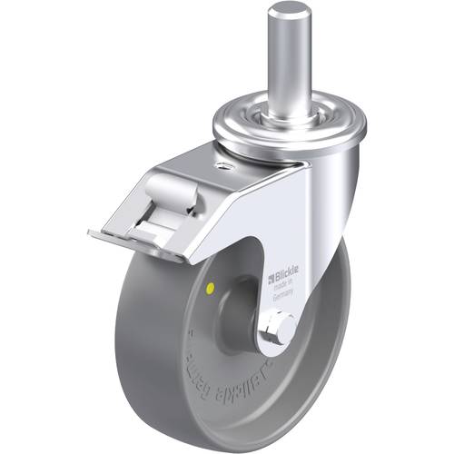 Blickle 752561 LEZ-PO 125G-FI-ELS Stahlblech-Lenkrolle Rad-Durchmesser: 125 mm Tragfähigkeit (max.): 150 kg 1 St.