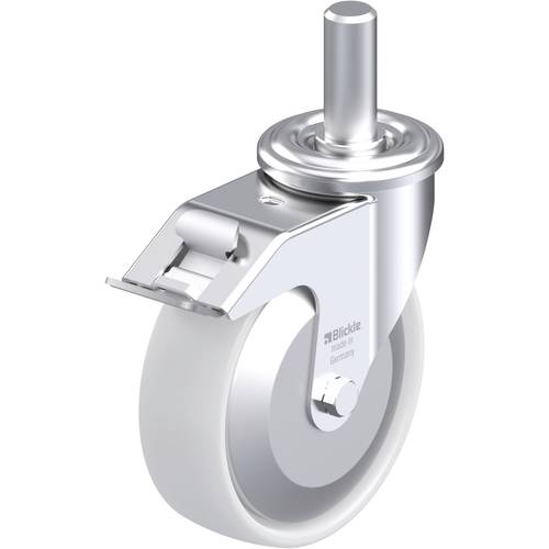 Blickle 671362 LEZ-PO 125G-FI-FA Stahlblech-Lenkrolle Rad-Durchmesser: 125 mm Tragfähigkeit (max.): 150 kg 1 St.