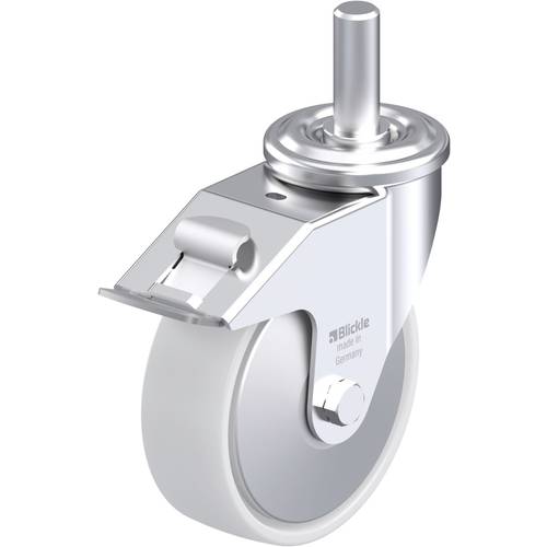 Thumbnail - Blickle 749835 LEZ-PO 150G-22-FI-FA Stahlblech-Lenkrolle Rad-Durchmesser: 150 mm Tragfähigkeit (max.): 300 kg 1 St.