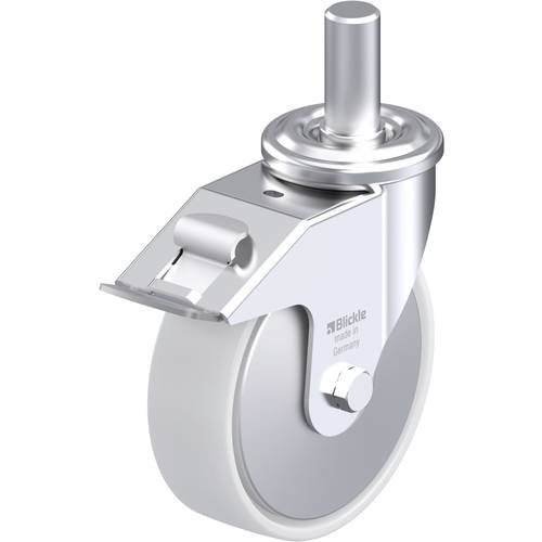 Blickle 749840 LEZ-PO 160G-27-FI-FA Stahlblech-Lenkrolle Rad-Durchmesser: 160 mm Tragfähigkeit (max.): 300 kg 1 St.