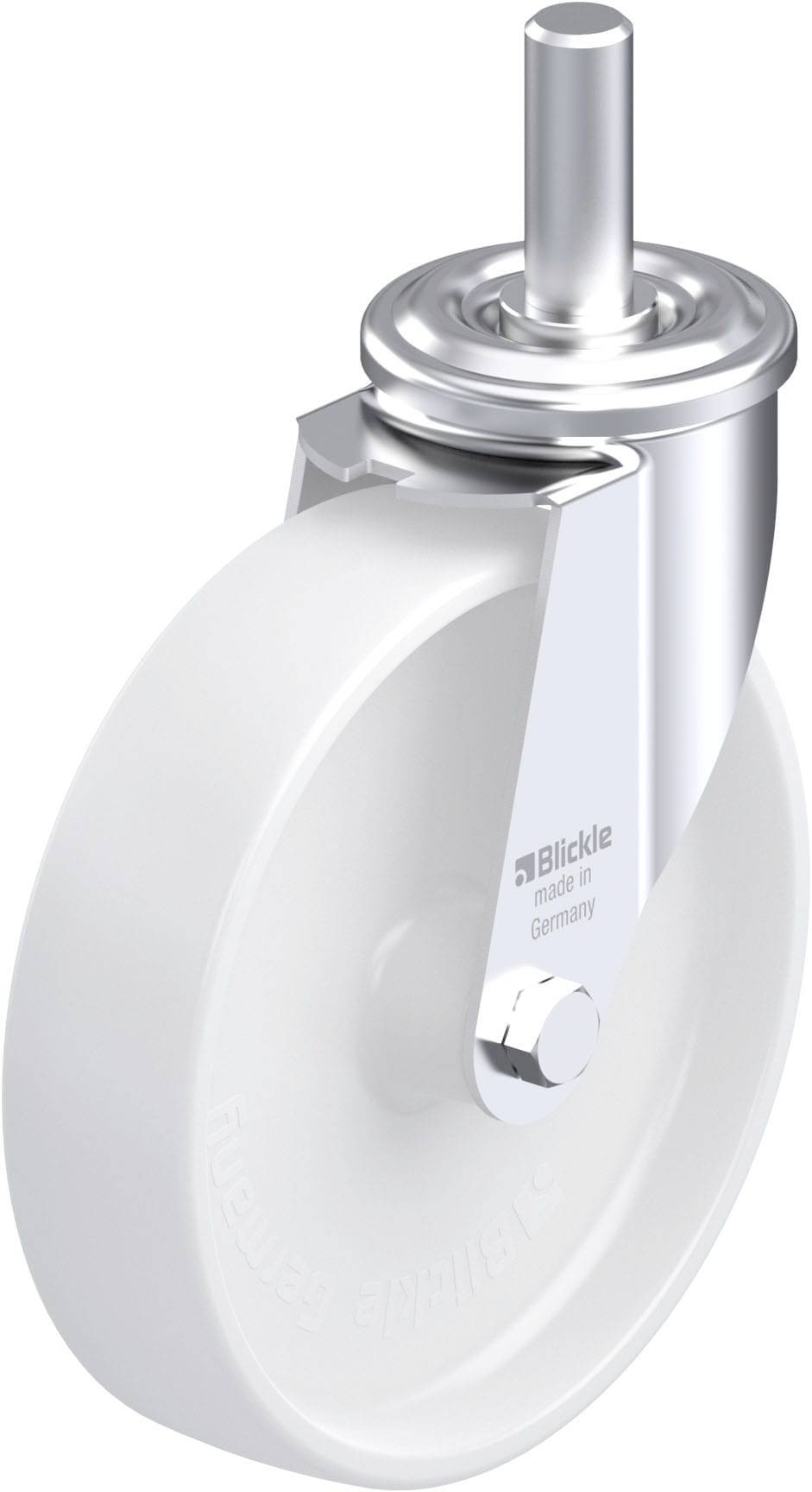 Blickle 580290 LEZ-PO 200G-22 Stahlblech-Lenkrolle Rad-Durchmesser: 200 mm Tragfähigkeit (max.): 300 kg 1 St.