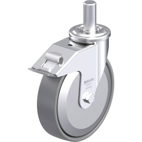 Blickle 946675 LEZ-PO 200G-27-FI-ELS-FA Stahlblech-Lenkrolle Rad-Durchmesser: 200 mm Tragfähigkeit (max.): 300 kg 1 St.