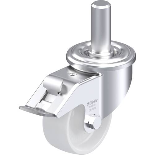 Blickle 633453 LEZ-PO 75G-FI Stahlblech-Lenkrolle Rad-Durchmesser: 75 mm Tragfähigkeit (max.): 150 kg 1 St.