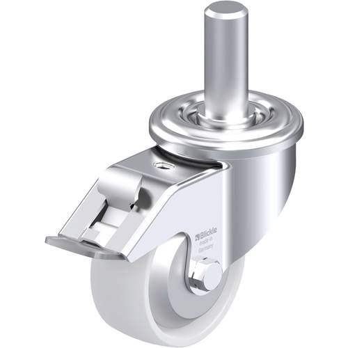 Thumbnail - Blickle 742606 LEZ-PO 75G-FI-FA Stahlblech-Lenkrolle Rad-Durchmesser: 75 mm Tragfähigkeit (max.): 150 kg 1 St.
