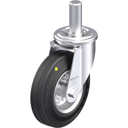 Thumbnail - Blickle 692822 LEZ-VE 125R-EL Stahlblech-Lenkrolle Rad-Durchmesser: 125 mm Tragfähigkeit (max.): 100 kg 1 St.