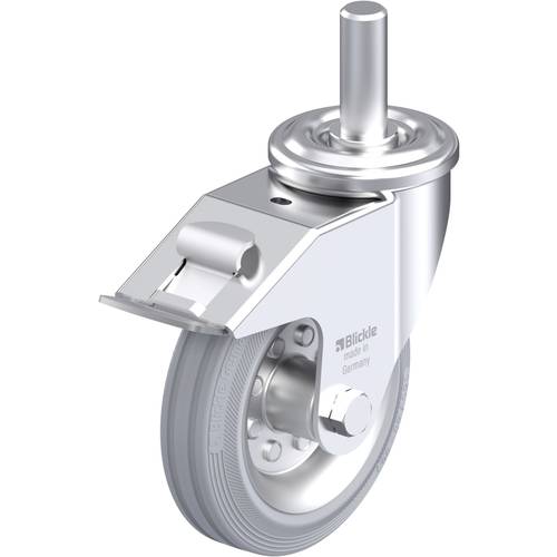 Blickle 664870 LEZ-VE 150R-22-FI-SG Stahlblech-Lenkrolle Rad-Durchmesser: 150 mm Tragfähigkeit (max.): 135 kg 1 St.