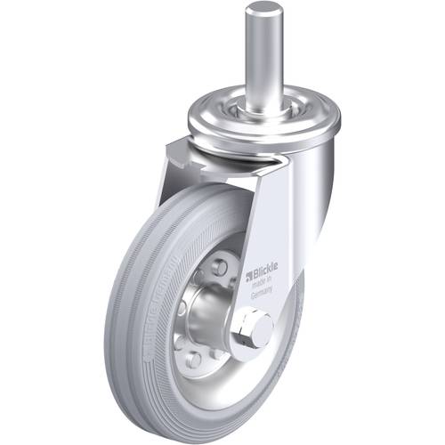 Thumbnail - Blickle 664862 LEZ-VE 150R-22-SG Stahlblech-Lenkrolle Rad-Durchmesser: 150 mm Tragfähigkeit (max.): 135 kg 1 St.