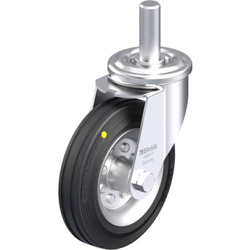 Blickle 640789 LEZ-VE 160R-22-EL Stahlblech-Lenkrolle Rad-Durchmesser: 160 mm Tragfähigkeit (max.): 135 kg 1 St.