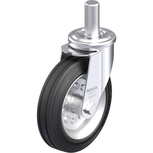 Thumbnail - Blickle 576777 LEZ-VE 180R-27 Stahlblech-Lenkrolle Rad-Durchmesser: 180 mm Tragfähigkeit (max.): 170 kg 1 St.
