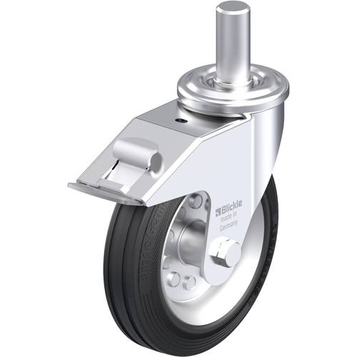 Thumbnail - Blickle 576785 LEZ-VE 180R-27-FI Stahlblech-Lenkrolle Rad-Durchmesser: 180 mm Tragfähigkeit (max.): 170 kg 1 St.
