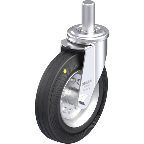 Blickle 643049 LEZ-VE 200R-27-EL Stahlblech-Lenkrolle Rad-Durchmesser: 200 mm Tragfähigkeit (max.): 205 kg 1 St.