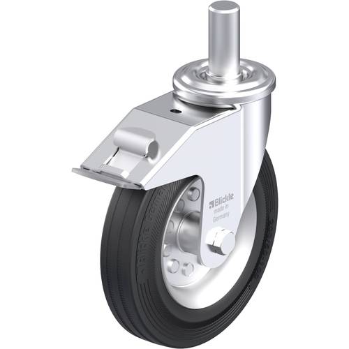 Blickle 576835 LEZ-VE 200R-27-FI Stahlblech-Lenkrolle Rad-Durchmesser: 200 mm Tragfähigkeit (max.): 205 kg 1 St.