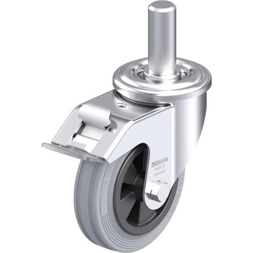 Blickle 648592 LEZ-VPP 100G-FI-SG Stahlblech-Lenkrolle Rad-Durchmesser: 100 mm Tragfähigkeit (max.): 70 kg 1 St.