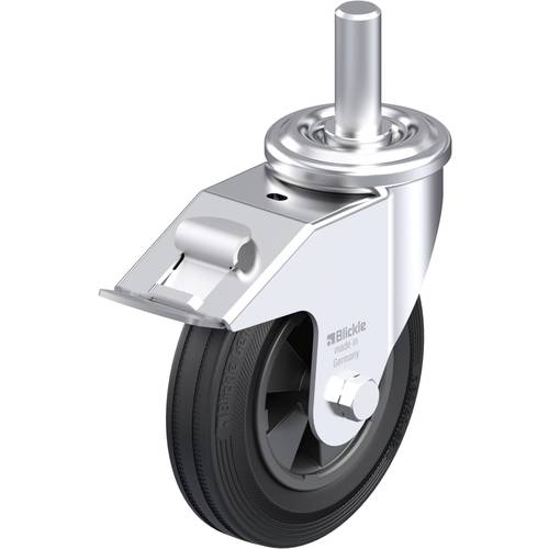 Blickle 577601 LEZ-VPP 160G-22-FI Stahlblech-Lenkrolle Rad-Durchmesser: 160 mm Tragfähigkeit (max.): 135 kg 1 St.